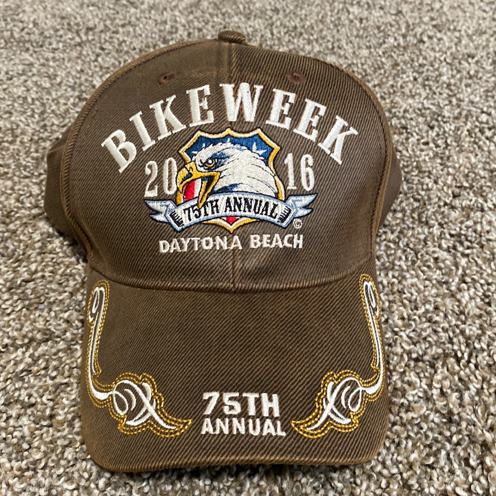 Daytona Beach Bike Week 75th Anniversary Hat